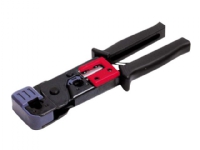 StarTech.com RJ45 RJ11 Crimp Tool with Cable Stripper - RJ45+RJ11 Strip & Crimp Tool - Crimp tool (RJ4511TOOL) - Krampeverktøy - for P/N: CRJ4550PK, WIRC6ASPATBL, WIRC6CMPBLU