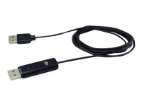 Conceptronic 4-in-1 Sharing Cable - Direkteforbindelsesadapter - USB 2.0 - USB 2.0