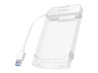 RaidSonic ICY BOX IB-AC703-U3 - Drevkabinett med dataindikator, strømindikator, EasySwap Mechanism - 2.5 - SATA 6Gb/s - USB 3.0 - hvit