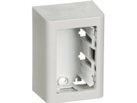 LAURITZ KNUDSEN FUGA® underlag Softline 1,5 modul 49 mm dyb, lysegrå.