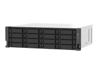 QNAP TS-1673AU-RP - NAS-server - 16 brønner - kan monteres i rack - SATA 6Gb/s - RAID 0, 1, 5, 6, 10, JBOD, 5 hot spare, 6 hot spare, 10 hot spare - RAM 16 GB - Gigabit Ethernet / 2.5 Gigabit Ethernet - iSCSI støtte - 3U