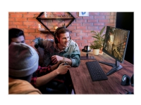 Lenovo G27-20 - LED-skjerm - 27 - 1920 x 1080 Full HD (1080p) @ 144 Hz - IPS - 400 cd/m² - 1000:1 - 1 ms - HDMI, DisplayPort - ravnsort