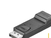 Goobay HDMI DisplayPort Adapter, HDMI 19p F, DisplayPort 20p M, Sort