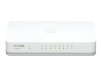 D-Link GO-SW-8GE - Switch - ikke-styrt - 8 x 10/100/1000 - stasjonær