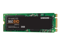 Samsung 860 EVO MZ-N6E250BW - Solid State Drive - kryptert - 250 GB - intern - M.2 2280 - SATA 6Gb/s - buffer: 512 MB - 256-bit AES - TCG Opal Encryption 2.0