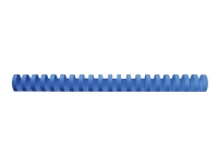 GBC CombBind - 19 mm - 21 ringer - A4 (210 x 297 mm) - 165 ark - blå - 100 stk plastbindekam - for P/N: 2101435, 4400399, IB271106, IB271717