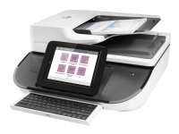 HP Digital Sender Flow 8500fn2 - Dokumentskanner - flatvogn: CCD / ADF: CIS - Dupleks - 216 x 864 mm - 600 dpi x 600 dpi - inntil 92 spm (mono) / inntil 92 spm (farge) - ADF (150 ark) - inntil 10000 skann pr. dag - USB 2.0, Gigabit LAN, USB 2.0 (Host