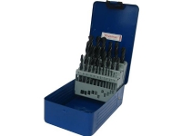THÜRMER TOOLS Metalbor HSS slebne 25 stk Borsæt 1,0-13,0mm med 0,5mm spring levers i metalboks