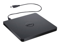Dell Slim DW316 - Platestasjon - DVD±RW (±R DL) / DVD-RAM - 8x/8x/5x - USB 2.0 - ekstern - svart - for Inspiron 34XX Latitude 5421, 55XX OptiPlex 30XX Precision 75XX, 77XX Vostro 15 35XX