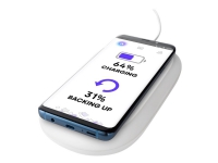 SanDisk iXpand Wireless Charger - USB-minnepinne med innbygd lader - 128 GB