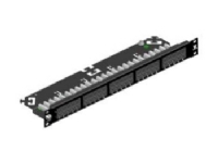 Brand-Rex C5CPNLU504PK2M, RJ-45, Cat3, U/UTP (UTP), 26/22, Svart, Stål