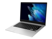 Samsung Galaxy Book Go - 180-graders hengseldesign - Snapdragon 7c Kryo 468 / 2.55 GHz - Win 11 Pro - Qualcomm Adreno - 4 GB RAM - 128 GB eUFS - 14 1920 x 1080 (Full HD) - Wi-Fi 5 - 4G LTE - sølv