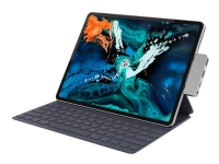 Sanho HyperDrive 4-in-1 USB-C Hub - Dokkingstasjon - USB-C - HDMI - for Apple 10.9-inch iPad Air (4th generation) 11-inch iPad Pro (1st generation, 2nd generation)