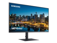 Samsung F32TU870VR - TU87F Series - LED-skjerm - 31.5 (32 synlig) - 3840 x 2160 4K @ 60 Hz - VA - 250 cd/m² - 2500:1 - HDR10 - 8 ms - 2xThunderbolt 3, HDMI, DisplayPort - mørkegrå/blå