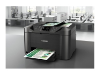 Canon MAXIFY MB5150 - Multifunksjonsskriver - farge - ink-jet - A4 (210 x 297 mm), Legal (216 x 356 mm) (original) - A4/Legal (medie) - opp til 22 spm (kopiering) - opp til 24 ipm (trykking) - 250 ark - 33.6 kbps - USB 2.0, LAN, Wi-Fi(n), USB-vert