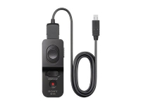 Sony RM-VPR1 - Fjernkontroll - kabel - svart - for Cinema Line ILME-FX3 Handycam FDR-AX43, AX45, AX60 VLOGCAM ZV-1G a1 a7s III a9 II