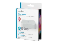 Nedis Smart WIFIZB10WT - Gateway - trådløs - 802.11b/g/n, ZigBee, 802.15.4 - 2.4 - 2.483 GHz - hvit