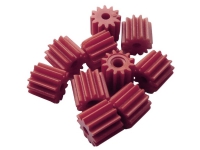 Reely Undervisningsmateriale tandhjul (Ø x L) 7 mm x 6 mm Modul-type 0.5 Borings-diameter 1.9 mm