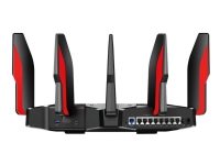 TP-Link Archer AX11000 - Trådløs ruter - 8-portssvitsj - GigE, 2.5 GigE - 802.11a/b/g/n/ac/ax - Dobbeltbånd