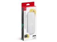 Nintendo - Eske for spillekonsoll - stoff - hvit - for Nintendo Switch Lite