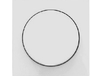 Hager Polo Front plate for FIORENA rotary dimmer white - 22010002