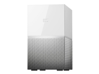 WD My Cloud Home Duo WDBMUT0080JWT - Personlig skylagringsenhet - 8 TB - HDD 4 TB x 2 - Gigabit Ethernet