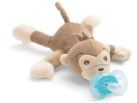 Philips AVENT Kosedyr med ultra soft-smokk, ultra soft snuggle, Klassisk stil, Rund, Silikon, Gutt/Jente