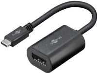 Goobay USB-C auf DisplayPort Adapter [USB-C™, DisplayPort-Buchse]