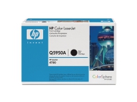 Lasertoner hp 643a q5950a, 11.000 sider, sort