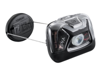 Petzl CLASSIC ZIPKA - Hodelykt - LED - 5-modus - rødt/hvitt lys - 6000-7000 K - svart