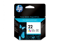 Blækpatron HP 22 C9352A Tri-Color