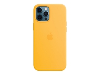 Apple - Baksidedeksel for mobiltelefon - med MagSafe - silikon - solsikke - for iPhone 12 Pro Max