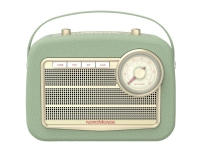 Bordradio Nordmende Transita 130 DAB+, FM Batteriopladningsfunktion, Vækkefunktion, genopladelig Grøn