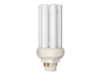 Philips MASTER PL-T - Ikke-integrert kompakt fluorescerende lyspære - GX24q-2 - 18 W - klasse A - hvitglødende lys - 2700 K