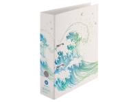 Herlitz 50033393, A4, D-ring, Blå, Grønn, Hvit, 8 cm, 2D