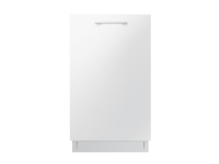Samsung DW50R4040BB, Fullstendig innebygget, Slimline (45 cm), Sort, Berøringskontroll, Rustfritt stål, 9 kuverter