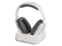 Thomson WHP3311W, Hodetelefoner, Hodebånd, Musikk, Grå, Hvit, Stereofonisk, Trådløs