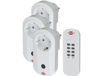 Brennenstuhl 1507040, Trådløs, 433,92 MHz, Innendørs, Hvit, 25 m, IP20