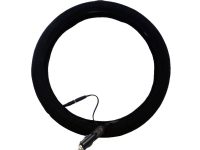HP Autozubehör Lenkradbezug Heizbar 12V Ratbetræk (Ø) 38 cm Sort