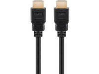 Goobay 41083, 1,5 m, HDMI Type A (Standard), 2 x HDMI Type A (Standard), 48 Gbit/s, Svart