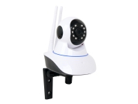GEMBIRD ICAM-WRHD-01 - Nettverksovervåkingskamera - innendørs - farge (Dag og natt) - 1 MP - 1280 x 720 - 720p - lyd - trådløs - Wi-Fi - LAN 10/100 - MJPEG, H.264 - DC 5 V