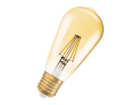 OSRAM Vintage 1906 - LED-filamentlyspære - form: ST64 - klar finish - E27 - 7 W (ekvivalent 54 W) - klasse E - varmt hvitt lys - 2400 K
