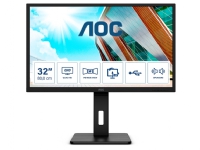 AOC Q32P2CA 31.5inch IPS QHD 250 cd/m2 75Hz 4ms 2xHDMI DP USB-C dock(65w) DP Pivot Speakers