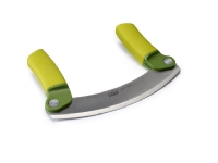 Krydderurte hakker MEZZALUNA - 18x5x2cm - ABS - Rostfritt stål - Grøn