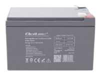 Qoltec 53049 - UPS-batteri - 1 x batteri - blysyre - 12 Ah