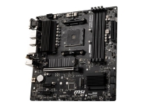 MSI B550M PRO-VDH WIFI - Hovedkort - mikro ATX - Socket AM4 - AMD B550 Chipset - USB-C Gen1, USB 3.2 Gen 1 - Bluetooth, Gigabit LAN, Wi-Fi - innbygd grafikk (CPU kreves) - HD-lyd (8-kanalers)