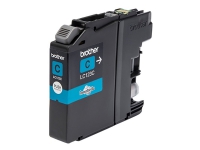 Brother LC123C - Høy ytelse - cyan - original - blekkpatron - for Brother DCP-J132, J152, J172, J552, J752, MFC-J245, J470, J650, J6520, J6720, J6920, J870
