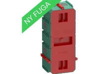 LAURITZ KNUDSEN FUGA Air indmuringsdåse 2,5 modul, grøn.