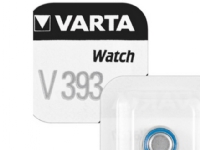 Varta -V393, Engangsbatteri, Silver-Oksid (S), 1,55 V, 1 stykker, Hg (kvikksølv), Sølv