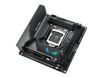 ASUS ROG STRIX Z490-I GAMING - Hovedkort - mini-ITX - LGA1200-sokkel - Z490 Chipset - USB-C Gen2, USB 3.2 Gen 1, USB 3.2 Gen 2 - 2.5 Gigabit LAN, Wi-Fi, Bluetooth - innbygd grafikk (CPU kreves) - HD-lyd (8-kanalers)